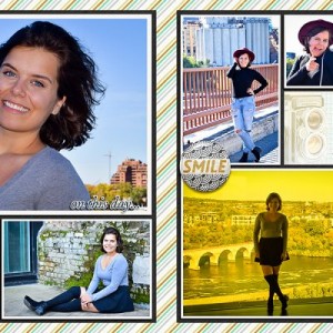 2016 Project Life Week 41 | Senior Photoshoot 24x12