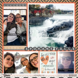 2016 Project Life Week 42 | Spokane Left Side