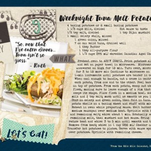 Baked Potato Tuna Melts