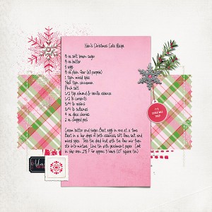 Dec-1 - Nan's Christmas Cake