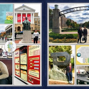 2016 Project Life Week 43 | UW Madison & Purdue