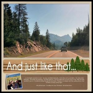Montana Vacation Album page 50
