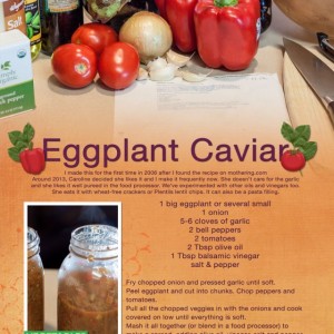 Eggplant Caviar
