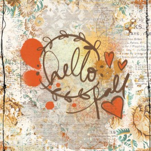 Hello fall printable