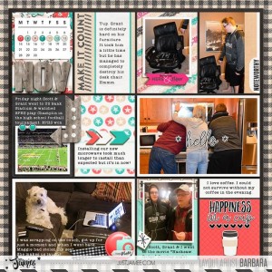 2016 Project Life Week 47 Left Side