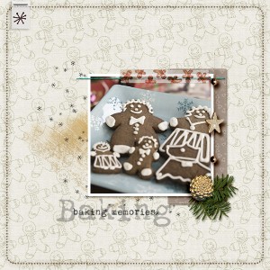 Baking Memories (Dec Style Challenge - White Space)