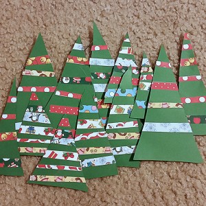 Washi Tape Trees