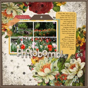 Photobomb in the Garden