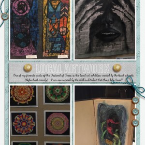 (Festival of Trees) Local Artwork