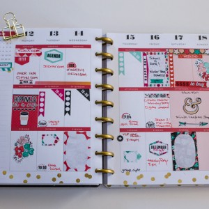 Dec Mambi Happy Planner Spread