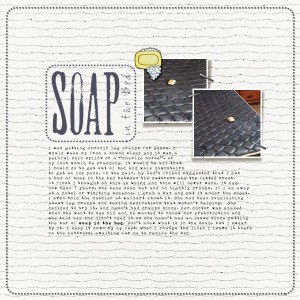 Soap (in the bed) - Dec Photography Challenge