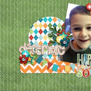 December 2017 Calendar Page