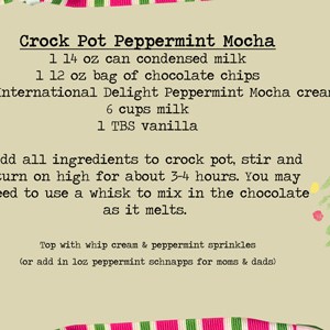 Peppermint mocha