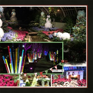 Christmas at Phipps Conservatory, right