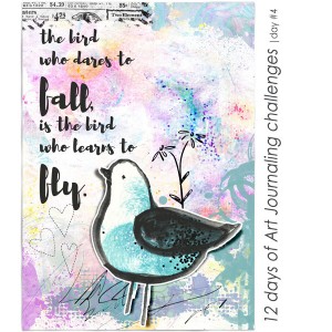 The bird who dares to fall