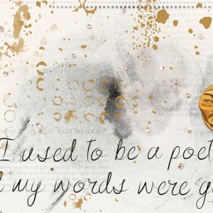 I used to be a poet