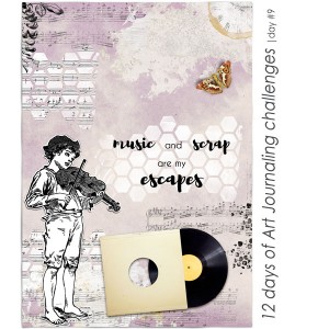Music and scrap are my escapes