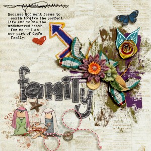 Day 6 - 12 Days Of Art Journaling ~ Family