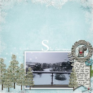 S Is For Snow