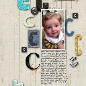 MOC, day 1, letter C