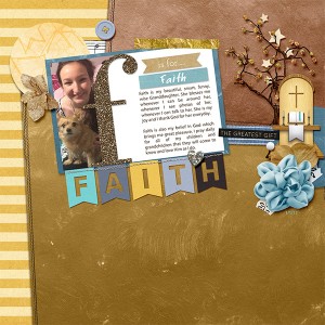 Day 1 -F isfor Faith