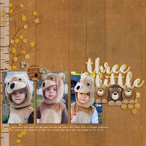 Three Little Bears - MOC Day 4 Challenge