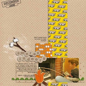 June Template Challenge -- Smores Indoors