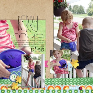 berry mud pies