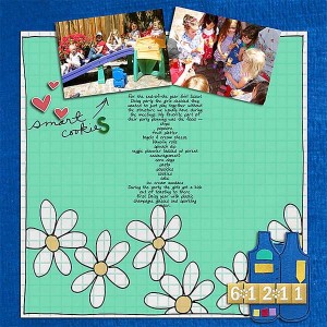 June Scraplift Challenge -- Smart Cookies