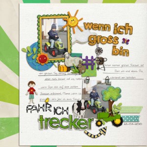 when i`ll grow up i`ll drive tractor