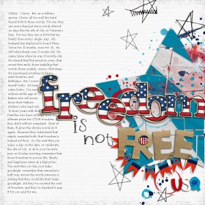 Freedom Isn't Free