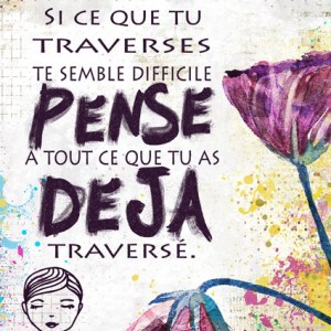 MOC 5 | day 5 - Pense a ce que tu as deja traverse