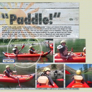 "Paddle" MOC day 4 Title Style
