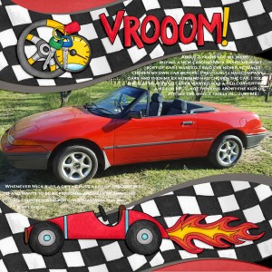 MOC Day 8 - Vrooom