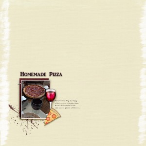 Homemade Pizza (MOC5 day9 simple)