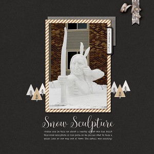MOC5 : Day 7 : Snow Sculpture