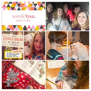 Project Life 2017 Week 1