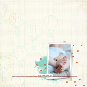 Places You'll Go Baby Feet - MOC 9