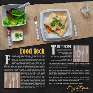 Food Tech Fajitas (MOC5 day 10)