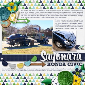 MOC5: Day 12 : Sayonara, Honda Civic