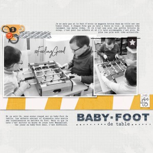 MOC 5 - day 12 | Baby-foot de table