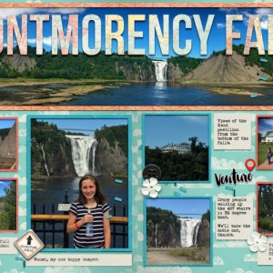 Montmorency Falls - Double Page
