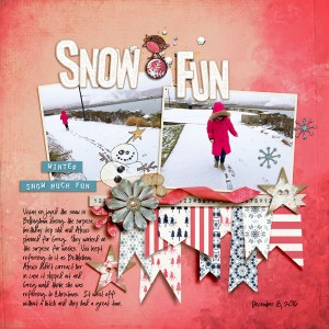 Snow Fun (right side) - MOC5 - Day 14