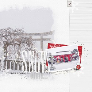 Kashimamiko Shrine & Snow