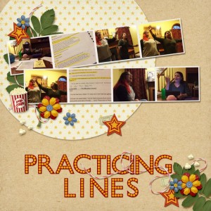 moc 16 - photostory - Practicing Lines