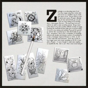 JANUARY 10:  STORYTELLING WITH DROP CAPS (JOURNAL CHALLENGE)