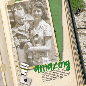 MOC 5 - Day 17 - Mark & Mom