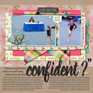 MOC5 Day 21- song lyrics- "Confident"