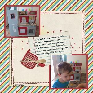 Perfectly Imperfect - Toy Kitchen for James