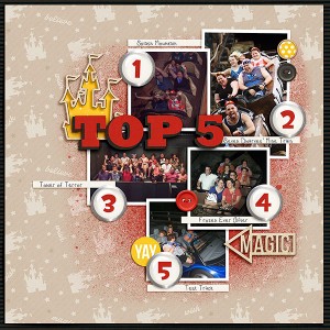 Top 5 Rides